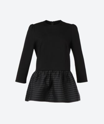 ＜BORDERS at BALCONY (Women)＞別注／ＰＥＰＬＵＭ　ＬＯＮＧＳＬＥＥＶＥ　ＴＯＰ