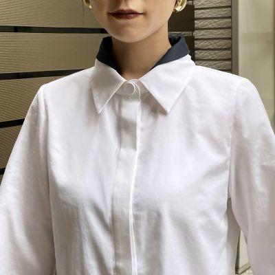 ＤＯＵＢＬＥ　ＣＯＬＬＡＲ　ＰＥＰＬＵＭ　ＳＨＩＲＴＳ