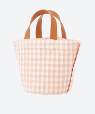 S leather―trimmed canvas tote | LUDLOW