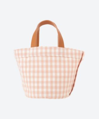 ＜LUDLOW (Women)＞Ｓ　ｌｅａｔｈｅｒ―ｔｒｉｍｍｅｄ　ｃａｎｖａｓ　ｔｏｔｅ