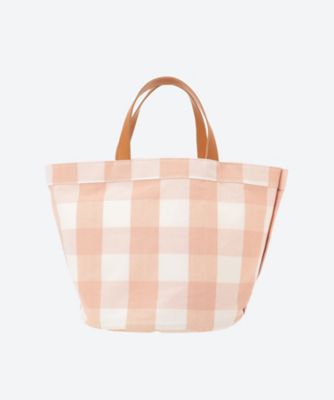 ＜LUDLOW (Women)＞Ｌ　ｌｅａｔｈｅｒ―ｔｒｉｍｍｅｄ　ｃａｎｖａｓ　ｔｏｔｅ