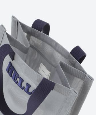 LUDLOW ラドロー　メッシュトートバッグ　LT GRAY Nylon mesh tote | LUDLOW (Women)/ラドロー