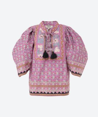 ＜Sea New York(Women)＞Ｐｅｒｒｙ　Ｂｏｒｄｅｒ　Ｐｕｆｆ　Ｓｌｖ　Ｔｏｐ