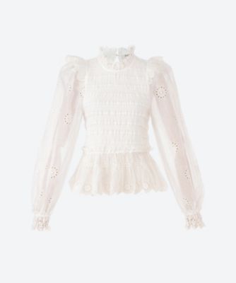 ＜Sea New York(Women)＞Ｂｌａｉｎｅ　Ｅｙｅｌｅｔ　Ｌ／ｓｌｖ　Ｔｏｐ