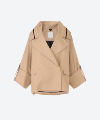 ＜FORFORMO (Women)＞Ｄｅｆｏｒｍａｔｉｏｎ　Ｗｉｄｅ　Ｔｒｅｎｃｈ　Ｃｏａｔ