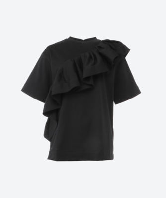 ＜FORFORMO (Women)＞Ｆｒｉｌｌ　Ｔ―ｓｈｉｒｔ