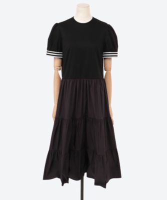 別注／ＢＯＲＤＥＲ ＴＩＥＲＥＤ ＤＲＥＳＳ | ファッション・服