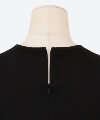 ボーダーズアットバルコニー　PUFF SLEEVE TIERED TOP 黒 0430823153155an_3