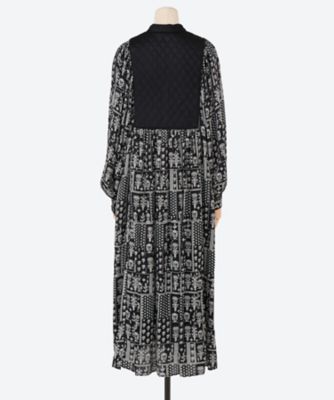 MODAL SATIN PATCHWORK PRINT