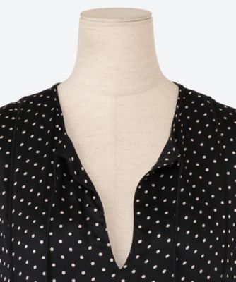 MODAL SATIN DOT PRINT DRESS | NE QUITTEZ