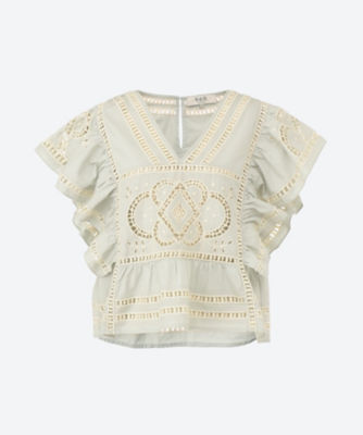 ＜Sea New York(Women)＞ＢＬＡＩＲＥ　ＥＹＥＬＥＴ　ＦＬＵＴＴＥＲ　ＳＬＶ　ＴＯＰ