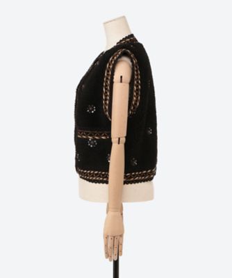 MAJA EMBROIDERY VEST | Sea New York(Women