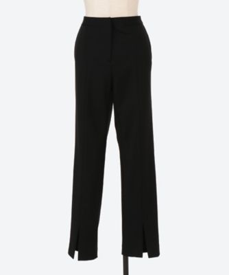 hue DAY TO EVENING ヒューデイトゥイブニング　パンツ　M SLIT PANTS | hue DAY TO EVENING (Women)/ヒュー デイ