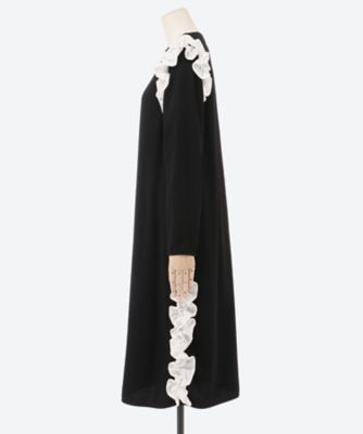 ＳＩＤＥ　ＦＲＩＬＬ　ＬＯＮＧ　ＳＬＥＥＶＥ　ＤＲＥＳＳ