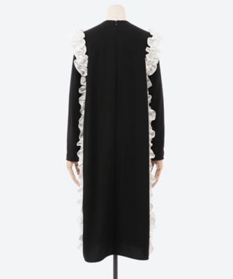 ＳＩＤＥ　ＦＲＩＬＬ　ＬＯＮＧ　ＳＬＥＥＶＥ　ＤＲＥＳＳ