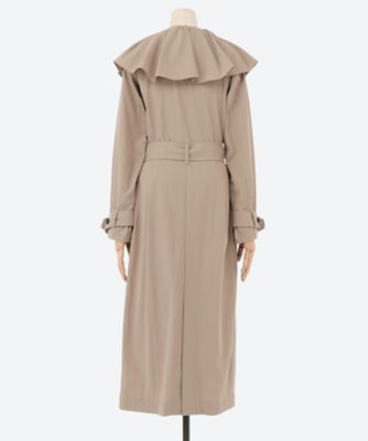 Ruffle Collar Coat | FORFORMO (Women)/フォル