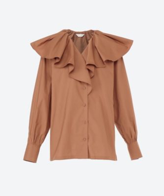 Ruffle Collar Blouse | FORFORMO (Women