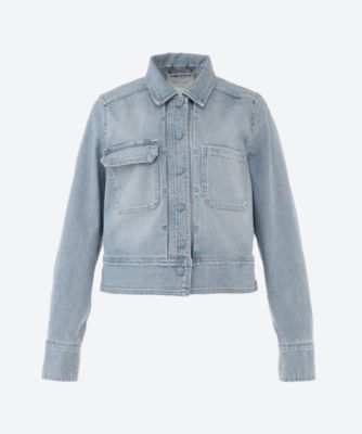 ＜FORFORMO (Women)＞Ｈｉｇｈ　Ｓｔｒｅｔｃｈ　Ｄｅｎｉｍ　Ｊａｃｋｅｔ