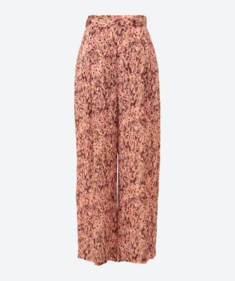 ＜venit (Women)＞ＳＥＮＳＩＴＩＶＥ　ＦＬＯＷＥＲＳ　ＰＲＩＮＴ　ＰＡＮＴＳ