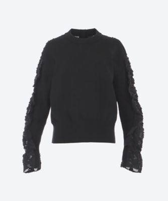 ＜CEaRET (Women)＞Ｌａｃｅ　Ｄｏｃｋｉｎｇ　Ｋｎｉｔ