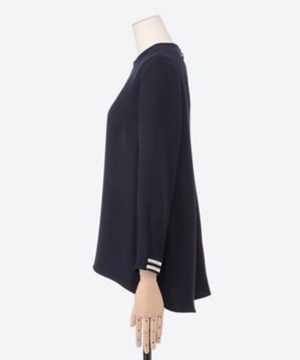 TWILL FLARE BLOUSE | BORDERS at BALCONY