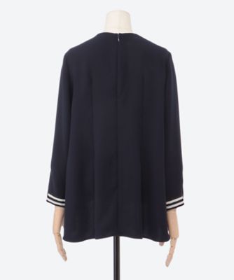 ❤️ボーダズアットバルコニー❤️ FLARE BLOUSE TWILL FLARE BLOUSE | BORDERS at BALCONY