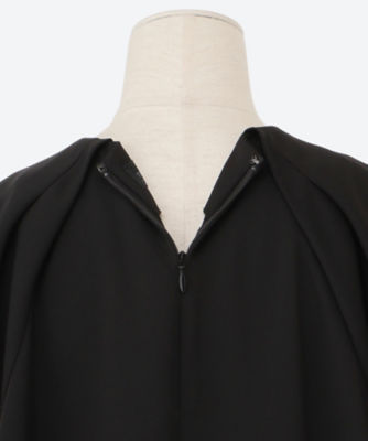 【極美品✨】ティッカ レースバルーンスリーブワンピース 5分袖 黒 F TICCA（ティッカ）の「【TICCA/ティッカ】レースバルーン