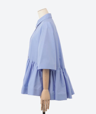 Gather Half―sleeve Shirt | FORFORMO (Women