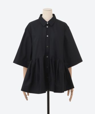【美品】FORFORMO Gather Half-sleeve Shirt Gather Half―sleeve Shirt | FORFORMO (Women