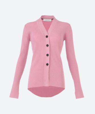 ＜FORFORMO (Women)＞Ｈｉｇｈ　Ｓｔｒｅｔｃｈ　Ｌｉｂ　Ｋｎｉｔ　Ｃａｒｄｉｇａｎ