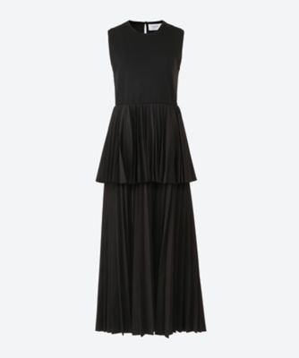 ＜jemma.atelier＞レイヤードプリーツドッキングワンピース