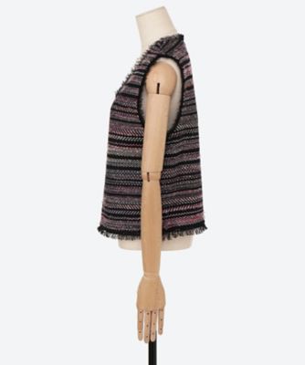 KASURI TWEED VEST | ADAWAS (Women)/アダワス | 三越