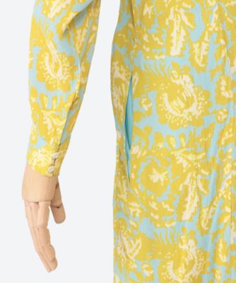 【本日限定価格】ヌキテパ　2024　モスレーヨンボタニカルプリントドレス ne Quittez pas（ヌキテパ）