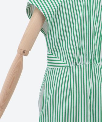 【美品】ヌキテパPoplin Stripe All In One Poplin Stripe All In One | Pasand by ne Quittez pas | パサン