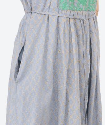 Dia Check Print Tiered Dress | Pasand by ne Quittez pas