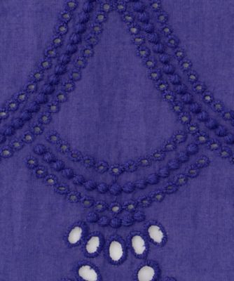 COTTON VOILE DOT HEMLA NO SLEEVE