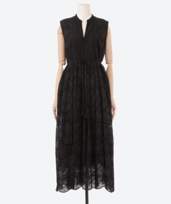 ヌキテパ Cotton Voile Dot Hemla Dress Cotton Voile Dot Hemla Dress | Pasand by ne Quittez pas