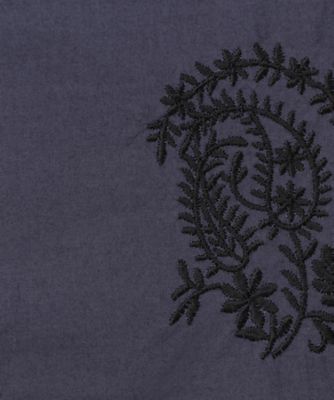 POPLIN PAISLEY EMB TIRED | NE QUITTEZ PAS