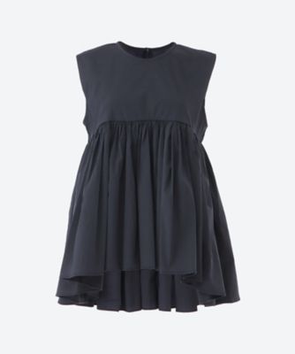 ＜VERSEAU (Women)＞シアーストレッチ・ギャザーペプラムＴｏｐｓ
