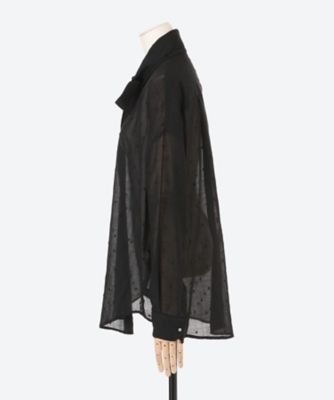 ＴＩＣＣＡ　ドットボウタイ付きシャツ