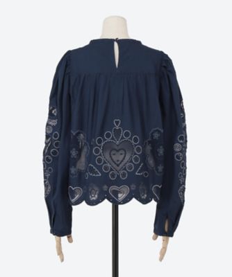 ＪＥＡＮＥＴＴＡ ＥＹＥＬＥＴ Ｌ／ＳＬＶ ＴＯＰ | Sea New York(Women)/シーニューヨーク |  三越伊勢丹オンラインストア・通販【公式】