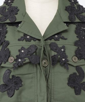 SABINE EMBROIDERY L／SLV JACKET