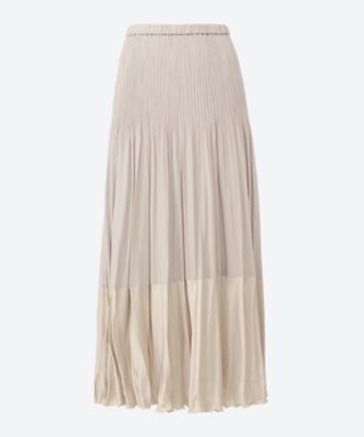 ＜ADAWAS (Women)＞ＴＷＯ―ＴＯＮＥ　ＰＬＥＡＴＥＤＳＫＩＲＴ