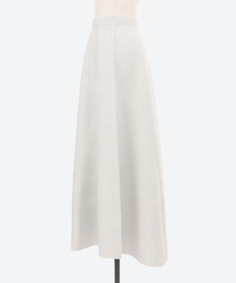 アダワス ADAWAS 定価3,1万 ツートーンプリーツスカート オールシーズン SHINY BOUCLE SKIRT | ADAWAS (Women)/アダワス