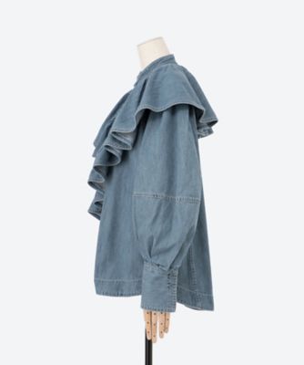 Dress Denim Blouse | FORFORMO (Women)/フォル