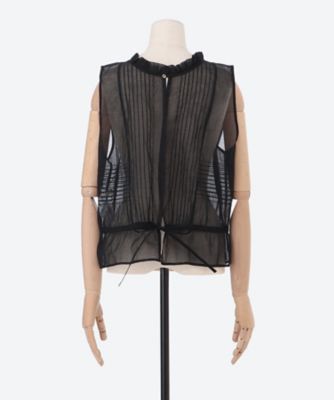 ＣＯＴＴＯＮ　ＯＲＧＡＮＺＡ　ＰＩＮＴＵＣＫ　ＳＬＥＥＶＬＥＳ　ＴＯＰ