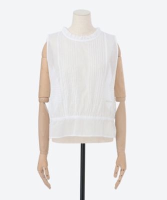 ＣＯＴＴＯＮ　ＯＲＧＡＮＺＡ　ＰＩＮＴＵＣＫ　ＳＬＥＥＶＬＥＳ　ＴＯＰ