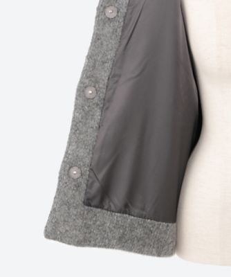 ｍｉｎｋ　ｆｕｒ―ｌｉｋｅ　ｋｎｉｔ　ｊａｃｋｅｔ