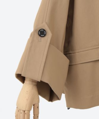 Deformation Wide Trench Coat