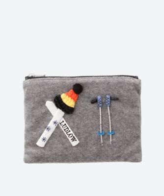 ＜LUDLOW (Women)＞２４Ａ―Ｐｏｕｃｈ００６　Ｓｋｉ